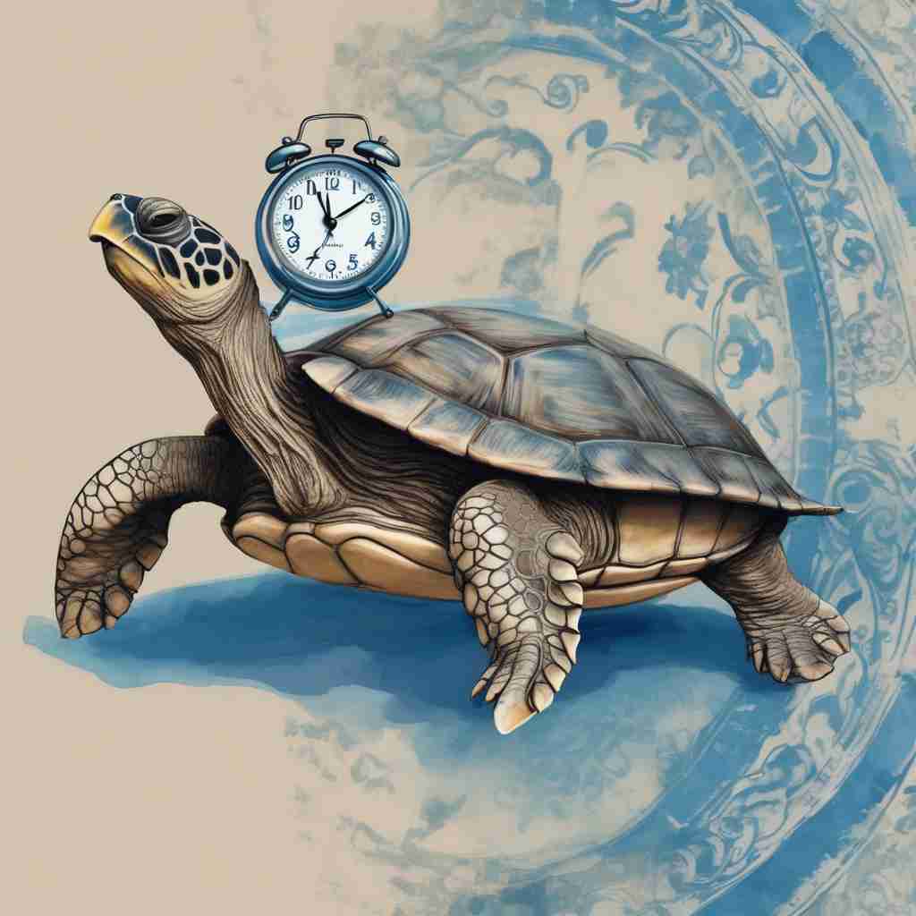 Turtle and clock 2